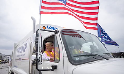 US election: Trump exploits Biden’s ‘garbage’ comment to rouse base