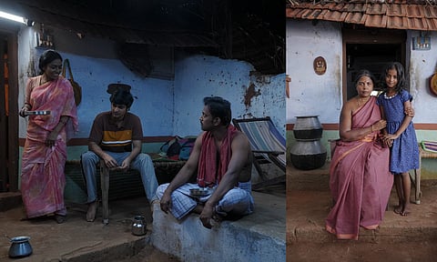 Stills from the film