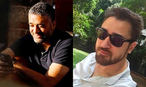 Danish Aslam and Imran Khan