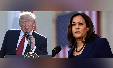 Donald Trump; Kamala Harris