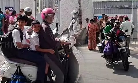 Visual from school in Tiruchy district (Daily Thanthi)