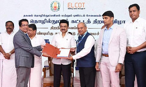 CM Stalin opens Elcot IT Park in Coimbatore; facility to generate 3,500 jobs