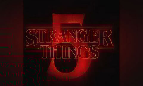 Poster of Stranger Things 5 (screengrab)