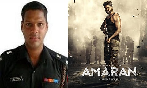 Major Mukund Varadarajan, poster of Amaran 