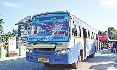 Image of Kumbakonam TNSTC bus