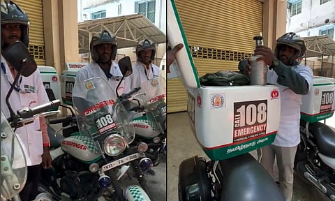 108 Bike Ambulance (X)