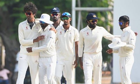 Image of Tamil Nadu team from previous game 