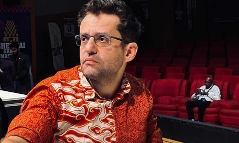 Levon Aronian after the win the Chennai Grand Masters 