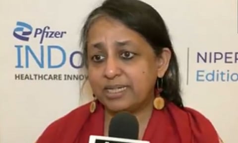 Meenakshi Nevatia, Managing Director of Pfizer Limited (Photo: ANI)