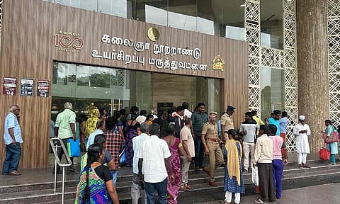 Doctor stabbed multiple times at Kalaignar Centenary hospital, Chennai; attacker was angry about mom's failing health