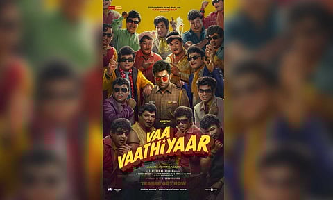 Vaa Vaathiyaar film poster (X)