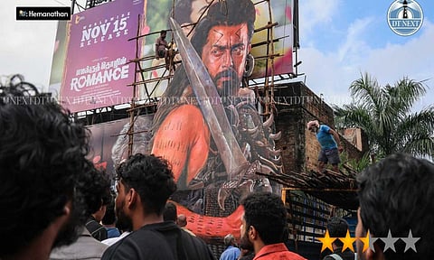 Fans celebrating the FDFS of Suriya's Kanguva movie (Photo: Hemanathan M) 