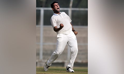 Haryana pacer Anshul Kamboj 