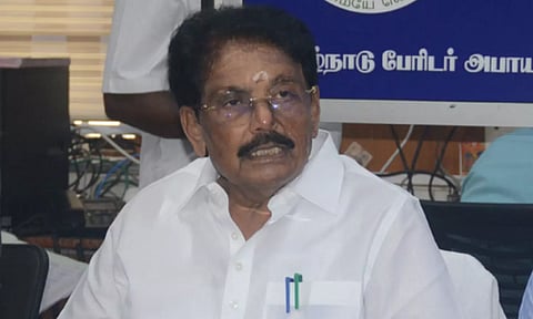 Revenue and Disaster Management Minister KKSSR Ramachandran (Maalaimalar)