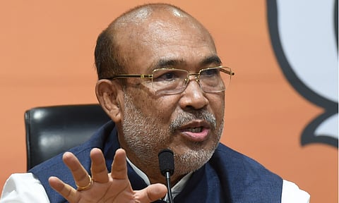Manipur Chief Minister Biren Singh (PTI)