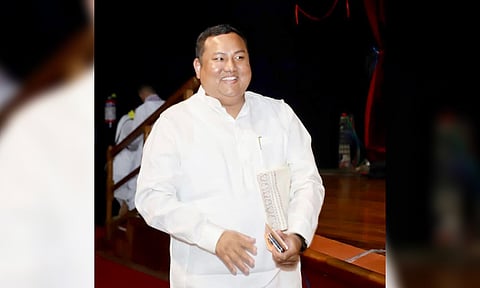 Manipur Consumer Affairs, Food and Public Distribution minister L Susindro Meitei (Facebook)