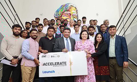 Palanivel Thiaga Rajan at an event hosted by the iTNT Hub