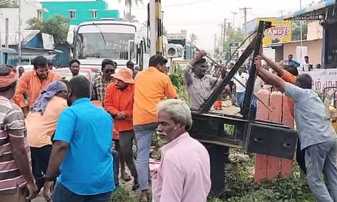 Visual from the spot