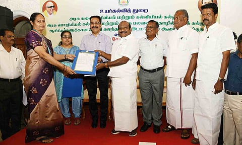 Higher Education Minister Govi Chezhiaan 