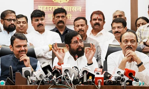 CM Eknath Shinde, Devendra Fadnavis, Ajit Pawar (PTI) 