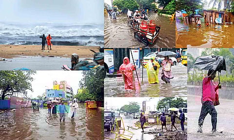  Chennai city submerged due to heavy rains on Nov 30 (Photo: Justin George, Hemanathan M)