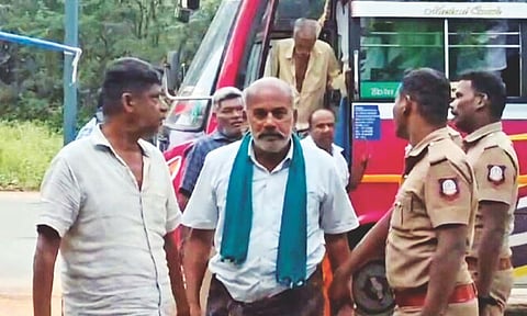 Some of the gamblers arrested in Karur