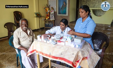 State Health Department organised medical camp in Chennai (Photo: Hemanathan M)