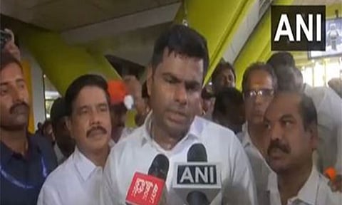 BJP state president K Annamalai