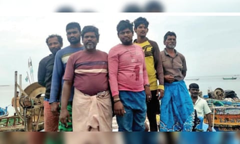 Six fishermen who returned after ordeal at sea