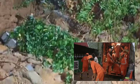 NDRF resumes operations to rescue seven trapped victims