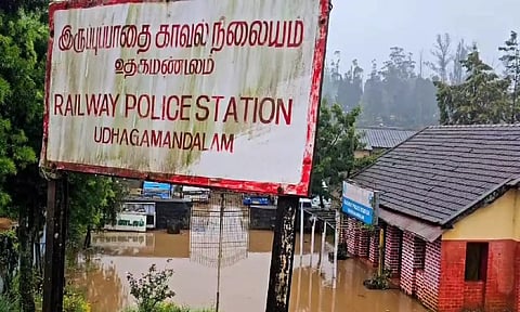Visual from Railway police station in Udhagamandalam (Maalaimalar)