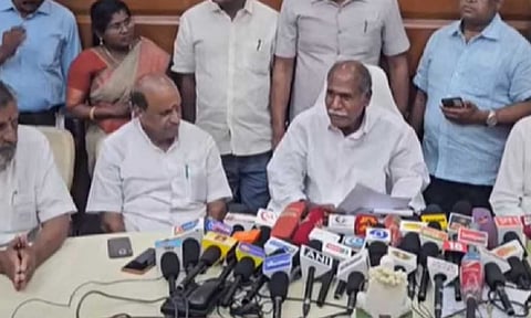 Puducherry Chief Minister N Rangasamy (Thanthi TV) 