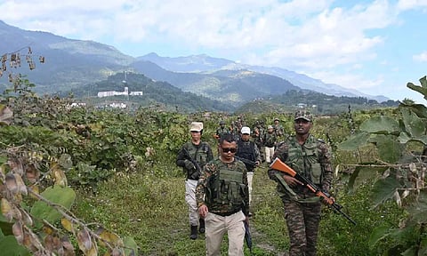 Massive joint search operations by Manipur Police assisted by Indian Army