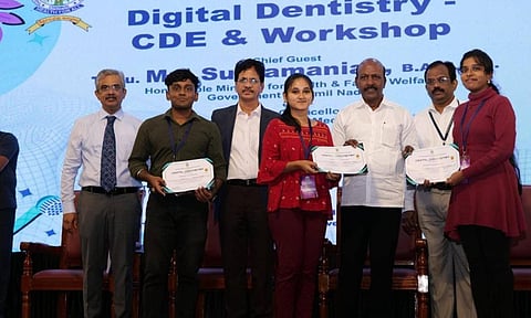 Minister Ma Subramanian inaugurated the workshop at Tamil Nadu Dr MGR Medical University on Tuesday