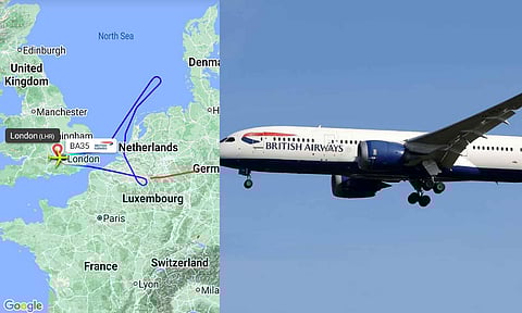  British Airways flight from Londo returned due to technical glitch