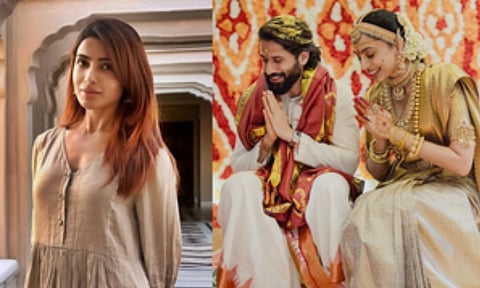 Samantha Ruth Prabhu: Naga Chaitanya and Sobhita Dhulipala (IANS)