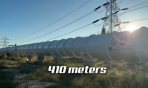 Hyperloop test track (X)