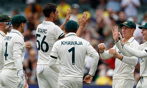 Australian team players (PTI) 