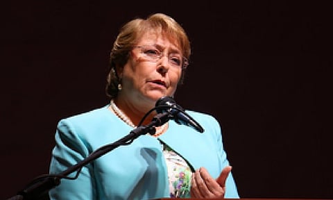 Michelle Bachelet, the former President of Chile 