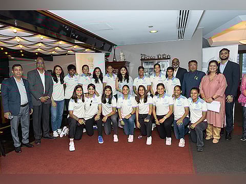Team India in Brisbane (Photo- BCCI Women X/@BCCIWomen)