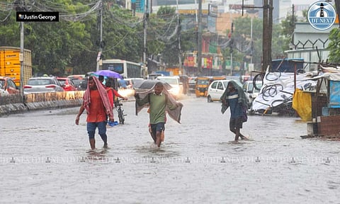 Visual of flood in Chennai (Justin George)
