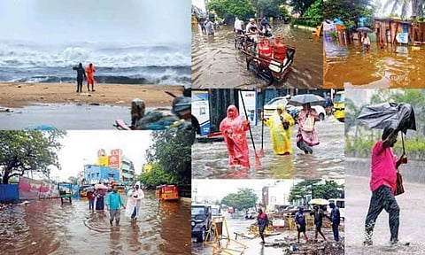 Overall highlighting the cyclone