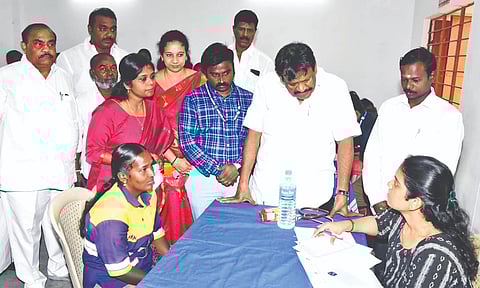 Avadi City Municipal Corporation had organised several medical camps for residents and cleanliness workers 