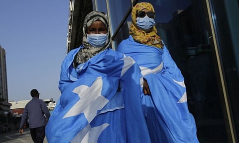 Survivors of a boat tragedy (AP)