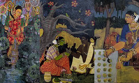 Artworks by Sathya N Prabhu 