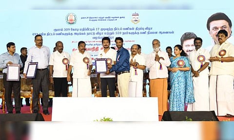 Udhayanidhi inaugurated projects worth Rs 279.50 crore in Chennai
