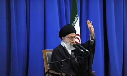  Iran's Supreme Leader Ayatollah Ali Khamenei