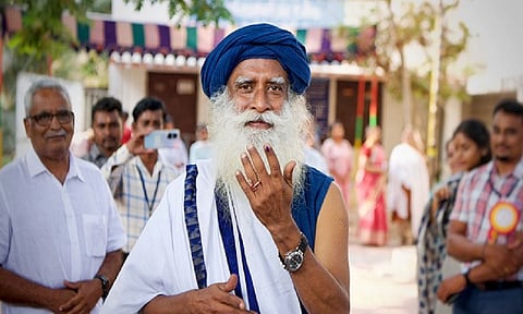 Isha Foundation Founder, Sadhguru (ANI)
