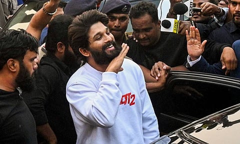 Actor Allu Arjun