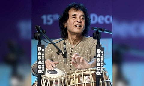 Tabla maestro Zakir Hussain (PTI)